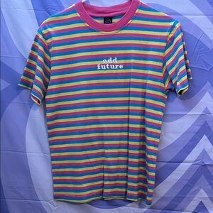 Colorful Odd Future Striped Tee